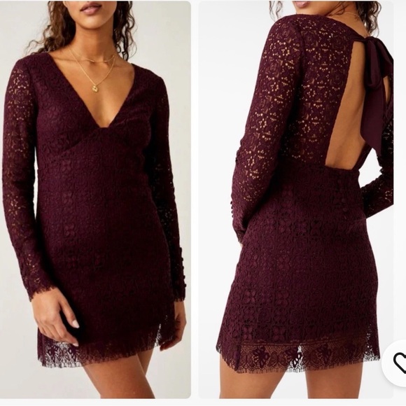 Free People Honey Honey
Minidress in Potent Purple - Picture 5 of 8